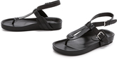 Thumbnail for your product : Belle by Sigerson Morrison April Leather Sandals