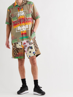 Sacai Pendleton Camp-Collar Printed Woven Shirt - Men - Neutrals - 4