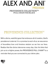Thumbnail for your product : Alex and Ani Precious Metals Symbolic Cross Pull Chain Necklace, 10-24"