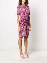 Thumbnail for your product : Etoile Isabel Marant Floral Print Twist Midi Dress