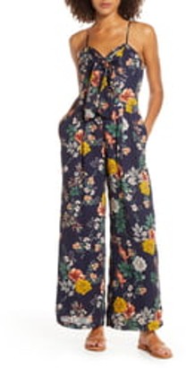 chelsea28 tie back jumpsuit