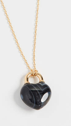 Kate Spade Stone Lock Mini Pendant Necklace