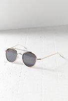 Thumbnail for your product : Urban Outfitters Slim Round Brow Bar Sunglasses