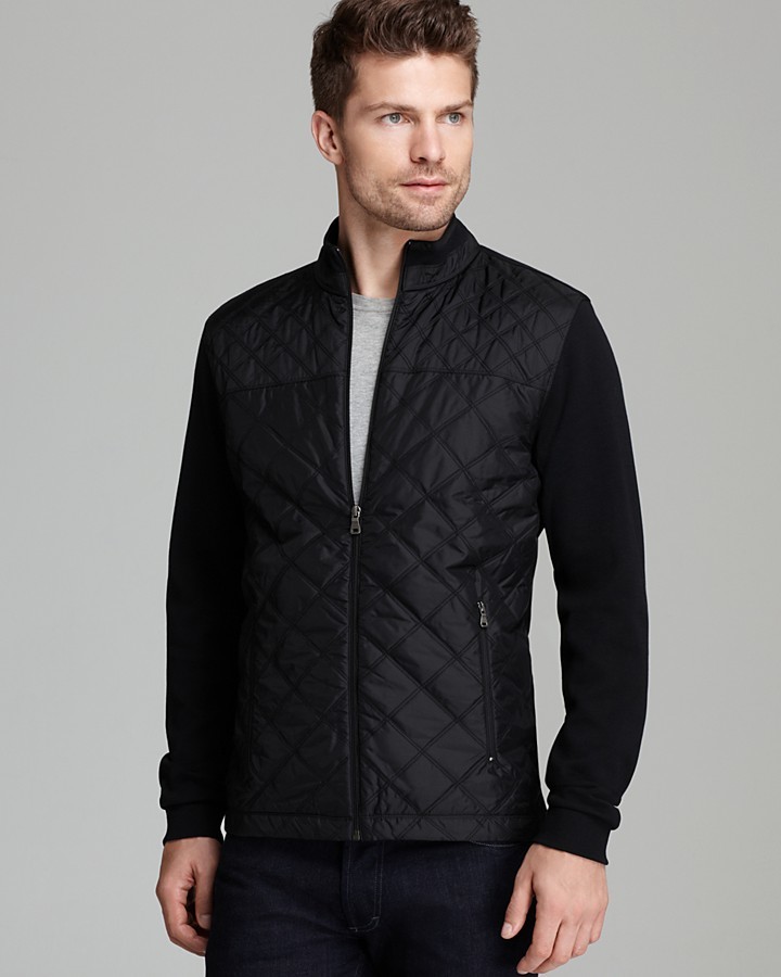 hugo boss quilted jacket