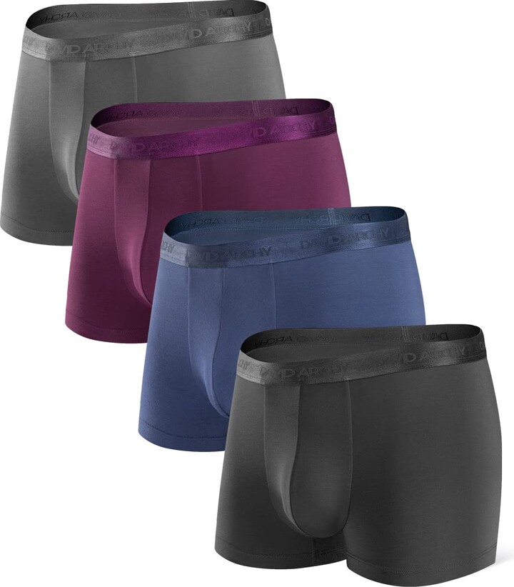 DAVID ARCHY Mens Boxer Shorts Underwear for Man ShopStyle