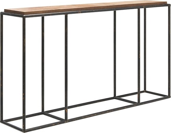 Surya Brax Console Table in Brown