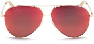 Victoria Beckham 'Classic Victoria' mirror aviator sunglasses