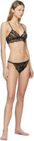 Thumbnail for your product : Stella McCartney Black Clementine Thong