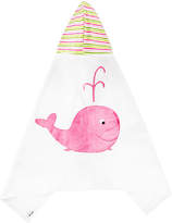 Thumbnail for your product : Boogie Baby Hooded Whale Towel, White/Pink