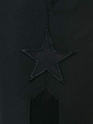 Givenchy star detail tailored trousers