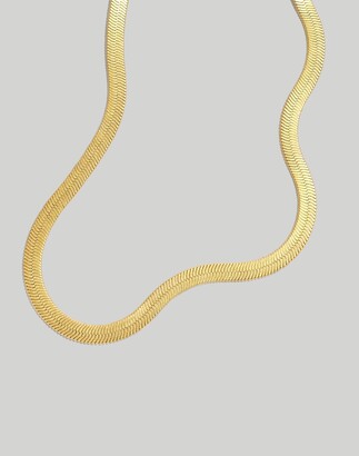 Madewell Chunky Herringbone Chain Necklace
