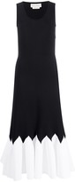 Thumbnail for your product : Alexander McQueen Sleeveless Pleated Hem Dress