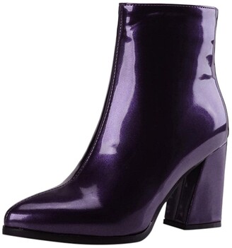 Women's Purple Ankle Boots | Shop the world's largest collection of fashion  | ShopStyle UK