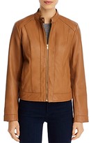 Thumbnail for your product : Cole Haan Zip-Front Lamb Jacket