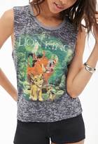 Thumbnail for your product : Forever 21 Lion King Burnout Tank