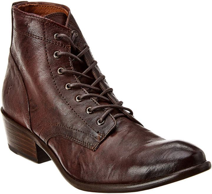 frye carson lace up boot