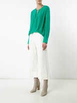 Thumbnail for your product : Derek Lam 10 Crosby wide cuff culottes