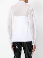 Thumbnail for your product : Isa Arfen sheer sleeves blouse