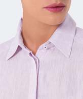 Thumbnail for your product : Ganesh Embroidered Undercollar Linen Shirt