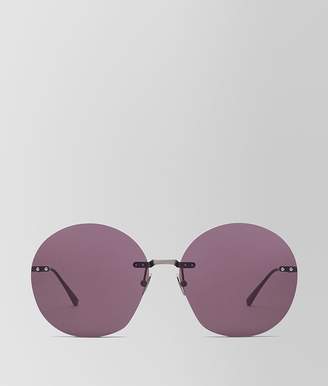Bottega Veneta Grey Metal Sunglasses