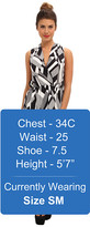 Thumbnail for your product : Brigitte Bailey Sheer Back Sleeveless Dress