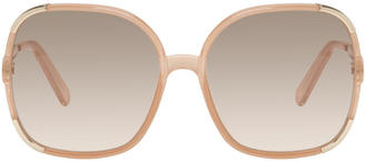 Chloé Pink Square Sunglasses