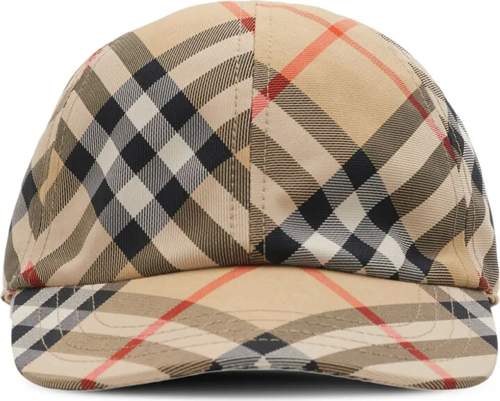 Burberry Children Check Baseball Cap