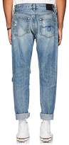 Thumbnail for your product : R 13 Men's Sid Distressed Straight Jeans - Blue Size 32