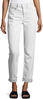 Helmut Lang Mid-Rise Relaxed Jeans, White