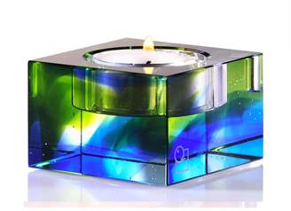 LIULI Crystal Art Crystal Tea Light Candle Holder "Candle Lit Soiree II" Gift-ready Packaging