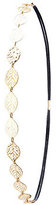 Thumbnail for your product : Charlotte Russe Golden Leaf Skinny Head Wrap