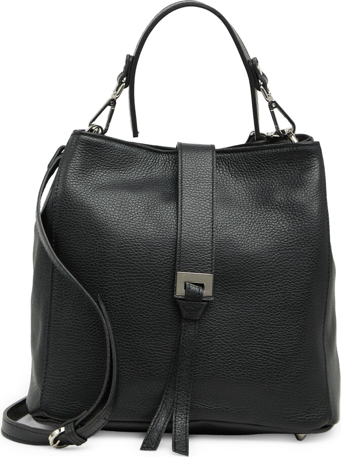 COSTA Top Handle Leather Hobo Bag ShopStyle