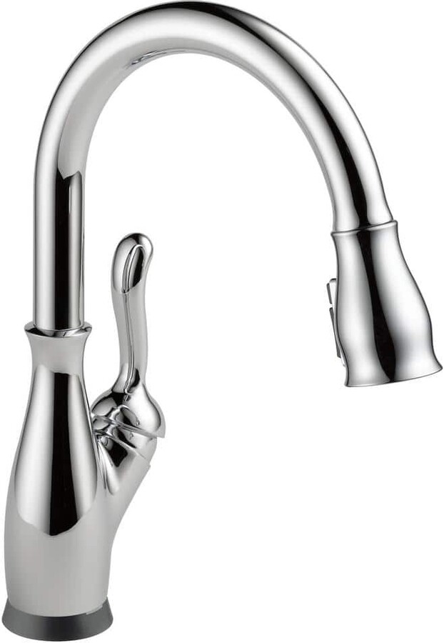 Delta Leland Touch2O with Touchless Technology Single Handle Pull Down Sprayer Kitchen Faucet in Chrome