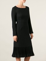 Thumbnail for your product : LANVIN Pre-Owned Pleated Hem Dress