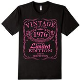 Thumbnail for your product : Women's 40th Birthday Gift Vintage 1976 Limited Edition Pink Fitted Large
