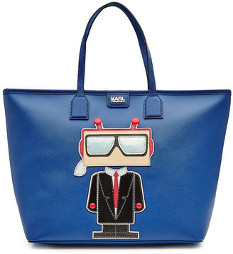 Karl Lagerfeld Paris Faux Leather Tote