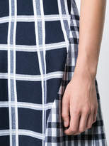 Thumbnail for your product : Victoria Beckham checked flared dress
