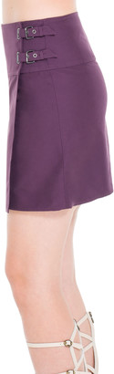 Max Studio Skirt With Side Buckles