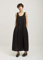 Thumbnail for your product : Black Crane Patched Cotton Tank Dress