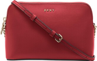 dkny red crossbody bag