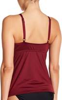 Thumbnail for your product : Kenneth Cole New York Cutout High Neck Tankini Top