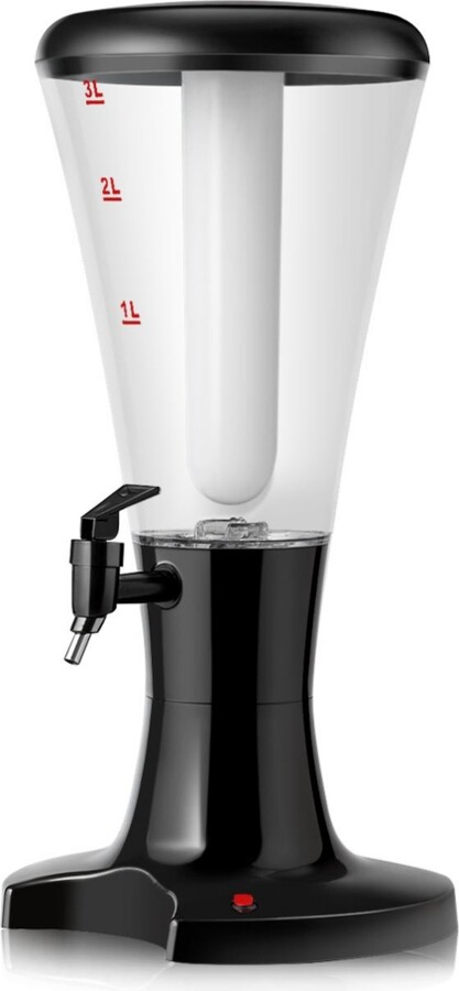 Slickblue Set of 2 3L Draft Beer Tower Dispenser with Led Lights