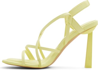 aldo yellow heels