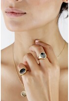 Thumbnail for your product : No 13 - Agate & Diamond Vertical Signet Ring 9Ct Solid Gold