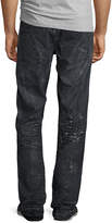 Thumbnail for your product : PRPS Barracuda Proton Splatter Denim Jeans, Black