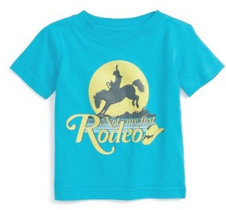 Kid Dangerous Infant Boy's Not My First Rodeo Graphic T-Shirt