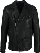 Thumbnail for your product : Salvatore Santoro Leather Biker Jacket