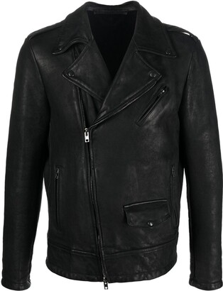 Salvatore Santoro Leather Biker Jacket