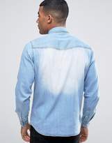 Thumbnail for your product : Blend of America Blend Slim Fit Blue Denim Shirt