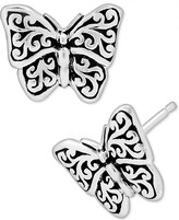 Thumbnail for your product : Lois Hill Filigree Butterfly Stud Earrings in Sterling Silver